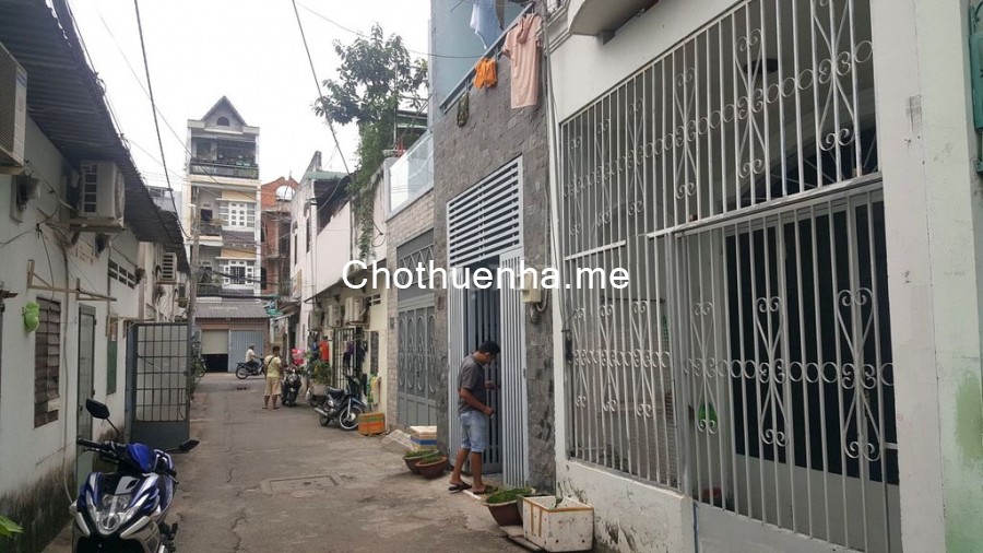 Cho thuê nhà 3.8m x 12m tại hẻm xe hơi đường Nguyễn Văn khối Phường 9 Gò Vấp