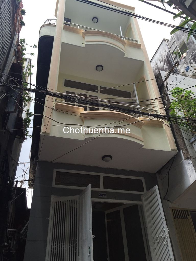 Cho thuê nhà nguyên căn 3 tầng tại Phan Huy Ôn gần Chợ Thị Nghè sát bên Quận 1