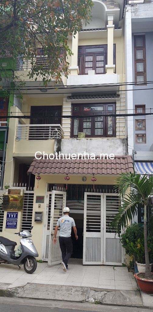 Cho thuê nhà nguyên căn 3 tầng tại Khu Trung Sơn xã Bình Hưng huyện Bình Chánh