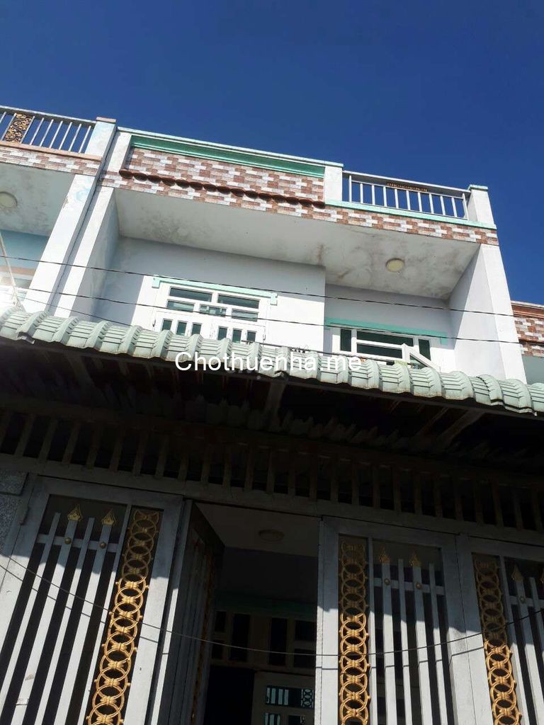 Cho thuê nhà nguyên căn đúc 1 lầu kiên cố tại Ấp 2 đường Võ Văn Vân xã Vĩnh Lộc B, Bình Chánh