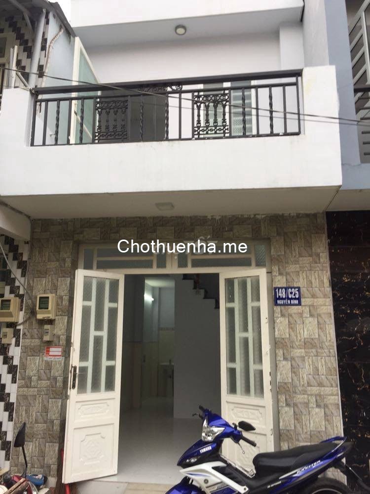 Cho thuê nhà nguyên căn đúc 1 lầu, dtsd 50m2 tại Đường Nguyễn Bình, Xã Phú Xuân, Huyện Nhà Bè