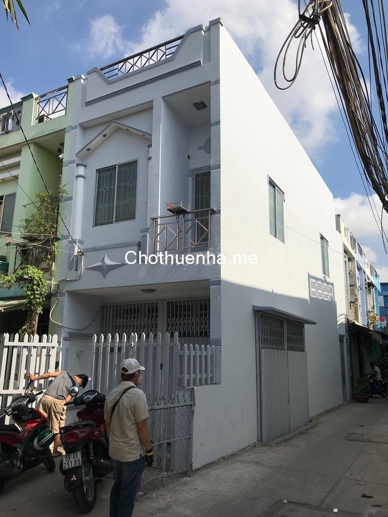 Nhà nguyên căn cần cho thuê 1 trệt 1 lầu, 60m2, cho thuê 6 triệu/tháng tại đường Bến Phú Định, Quận 8
