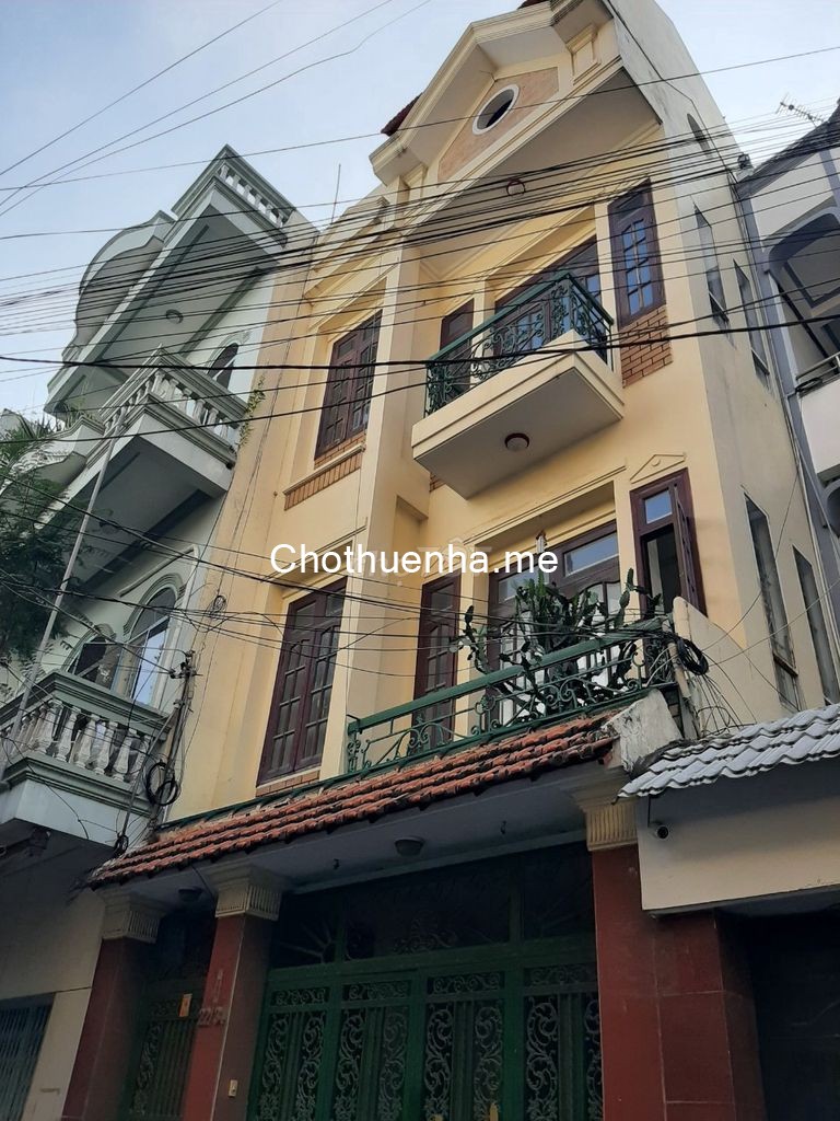 Nhà nguyên căn 100m2, 4 tầng, 5PN tại Bạch Đằng Quận Tân Bình