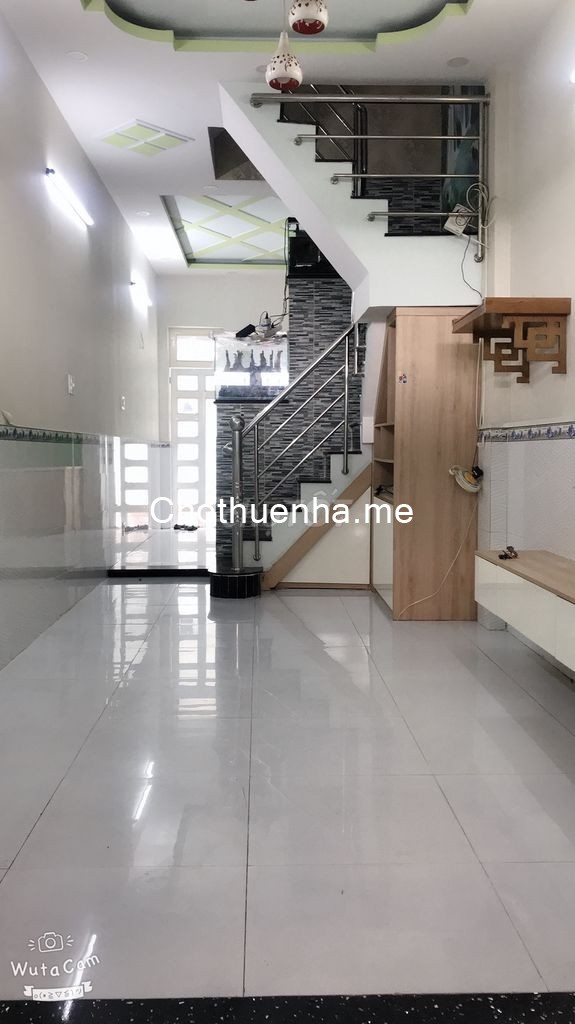 Cho thuê nhà nguyên căn mới tinh tại đường Phú Định Quận 8, 1 trệt 2 lầu, 4PN