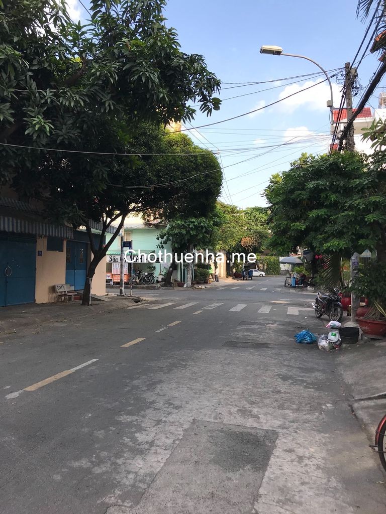 Cho thuê nhà nguyên căn đường mặt tiền đường Lê Quốc Trinh, Tân Phú. Dt 3.7m x 18m