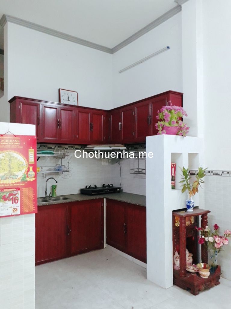 Có nhà trống hẻm Bà Hom Quận 6 cần cho thuê giá 7.5 triệu/tháng, dtsd 34m2, LHCC