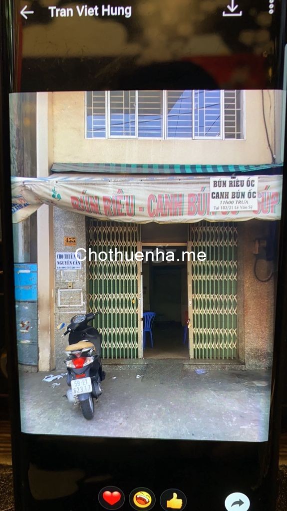 Cần cho thuê căn nhà 1 trệt 1 lững 4 lầu, 8pn tại Huỳnh Văn Bánh, Phú Nhuận