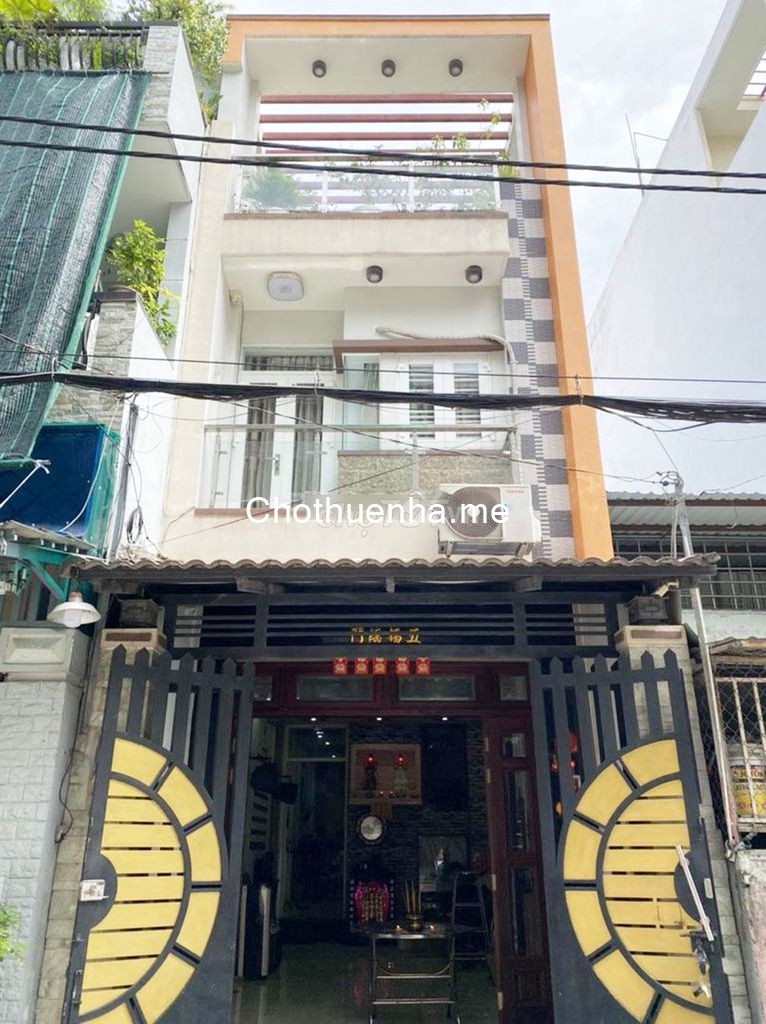 Cho thuê nhà nguyên căn tại Bình Tân Lê Văn Quới, 4m x 17m, 3PN, 4WC, 1T 2L