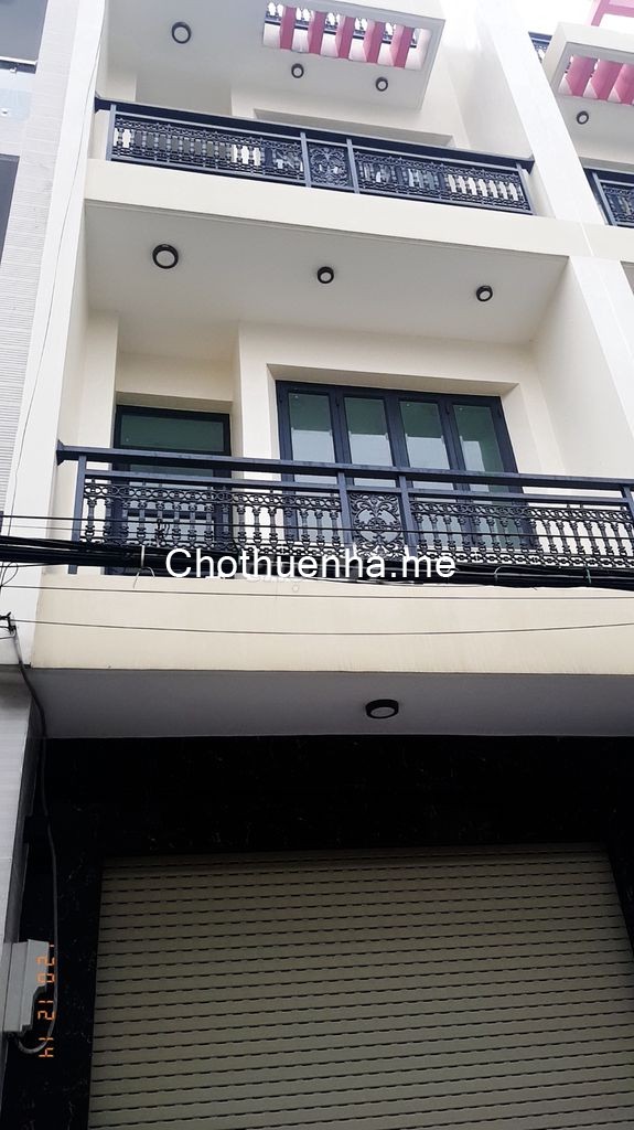 Cho thuê nhà nguyên căn đường Dương Văn Dương quận Tân Phú, 4 tầng, 5 phòng ngủ
