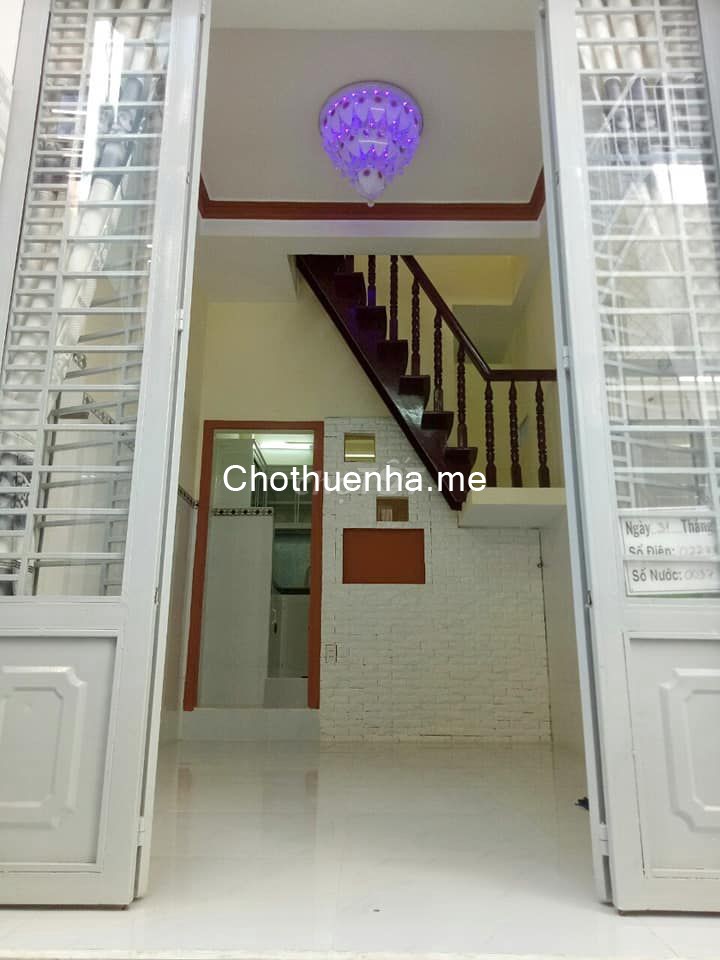 Có căn nhà mới đẹp cần cho thuê dtsd 48m2 tại hẻm 42 đường Ung Văn Khiêm, phường 25, quận Bình Thạnh