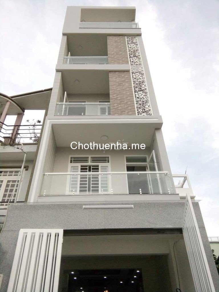 Nguyên căn 64m2, 5 tầng chưa sử dụng cần cho thuê giá 17 triệu/tháng, dtsd 64m2, Thoại Ngọc Hầu, Tân Phú