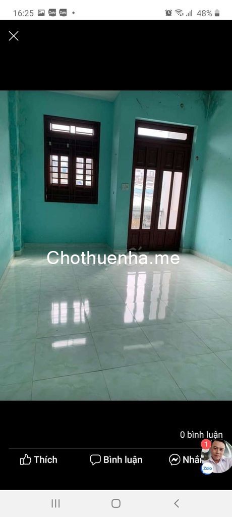 Cần cho thuê căn nhà tại Đường Liên Khu 5 -6, Bình Hưng Hòa B, Bình Tân. diện tích 48m2 giá thuê 5tr5/tháng