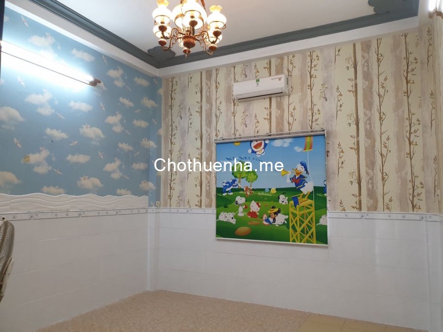 Nguyên căn cần cho thuê nhà rộng 68m2, 3 tầng sân thượng, giá 16 triệu/tháng, Nguyễn Cửu Đàm, Tân Phú