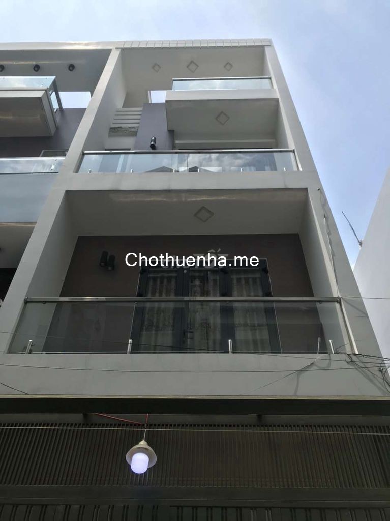 Khu dân cư Phạm Văn Chiêu, Gò Vấp cần cho thuê nhà rộng 52m2, 4 tầng, giá 11 triệu/tháng, LHCC