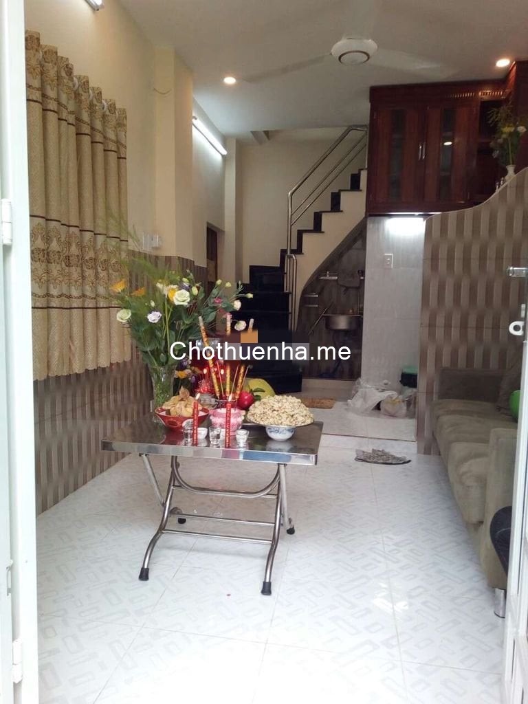 Cần cho thuê nhà nguyên căn 50m2, 1 trệt, 1 lầu, giá 6.5 triệu/tháng, hẻm Xô Viết Nghệ Tĩnh, Bình Thạnh