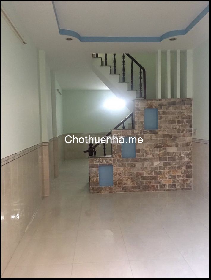 Cho thuê nhà rộng 2 tầng, giá 4.5 triệu/tháng, dtsd 48m2, hẻm Huỳnh Văn Hai, Quận 12, LHCC