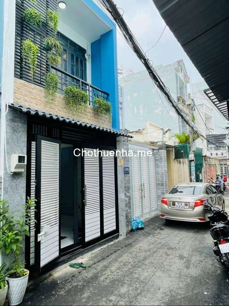 Hẻm thông an ninh Vạn Kiếp, Bình Thạnh cần cho thuê nhanh giá 14 triệu/tháng, dtsd 68m2