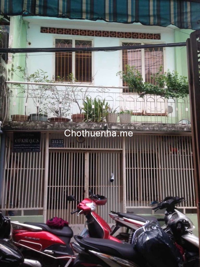 Nguyên căn đúc kiên cố 2 tầng, giá cho thuê 7 triệu/tháng, hẻm 315/27 Trường Chinh, Tân Bình