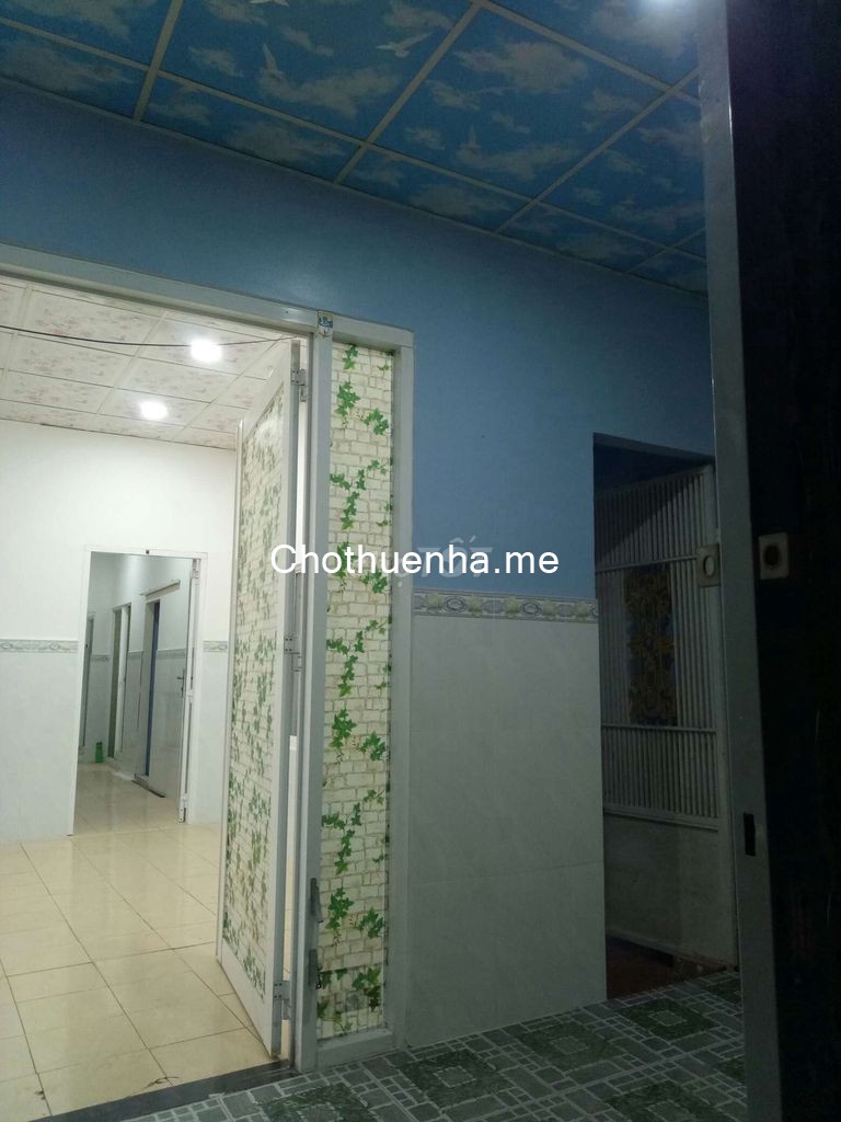 Cần cho thuê nhanh nhà mới sơn Thủ Đức, dtsd 72m2, giá 6 triệu/tháng, lh 0387018007