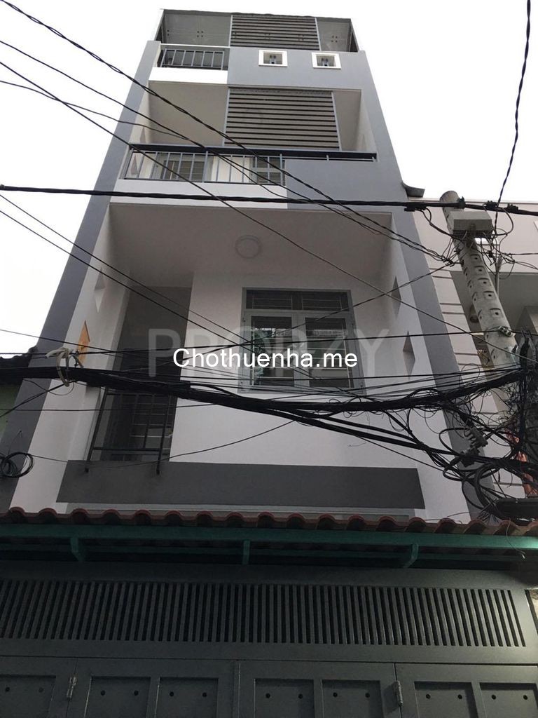 Đường Lê Văn Quới, Quận Bình Tân cần cho thuê nhà rộng 35m2, 4 tầng đúc, giá 8 triệu/tháng