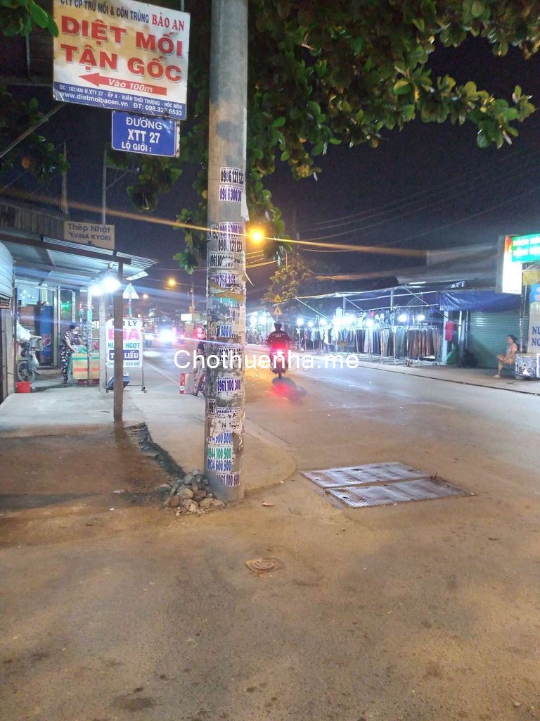 Hẻm Phan Văn Hớn, Quận 12 cần cho thuê nhanh nhà có gác, dt 30m2, giá 2 triệu/tháng