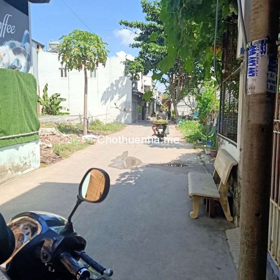 Hẻm Nguyễn Thị Đặng, Quận 12 cần cho thuê nhà có gác còn mới, dt 60m2, giá 5 triệu/tháng