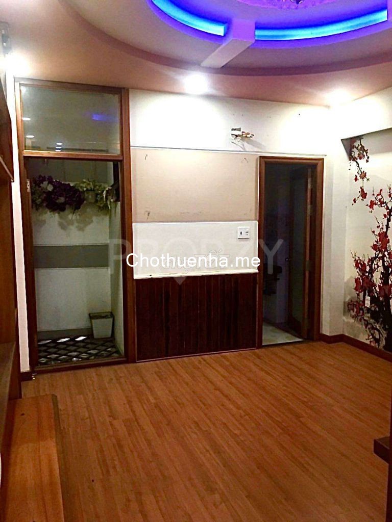 Mình cần cho thuê nhà nguyên căn dt 76.5m2, 4 tầng, giá 18 triệu/tháng, hẻm Hoàng Bật Đạt