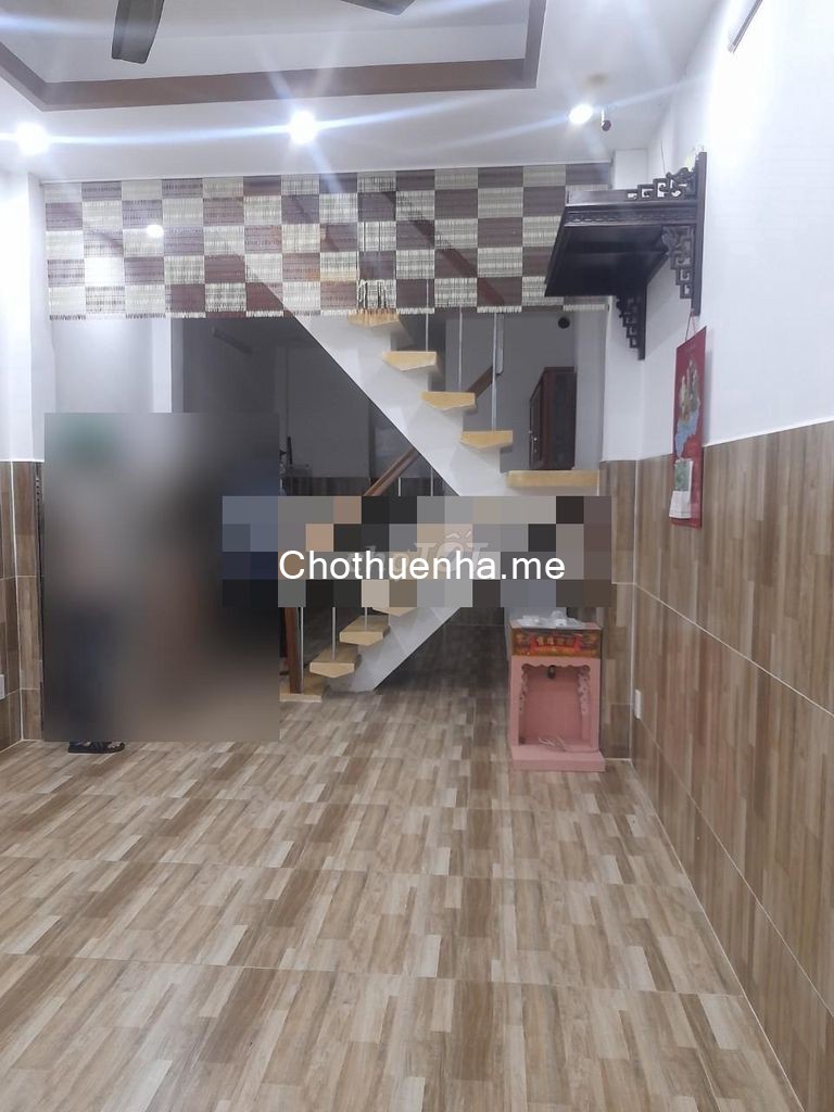 Cho thuê nhà Quận 3 thiết kế đẹp dt 72m2, 2 tầng, giá 12 triệu/tháng, lh 0901886353