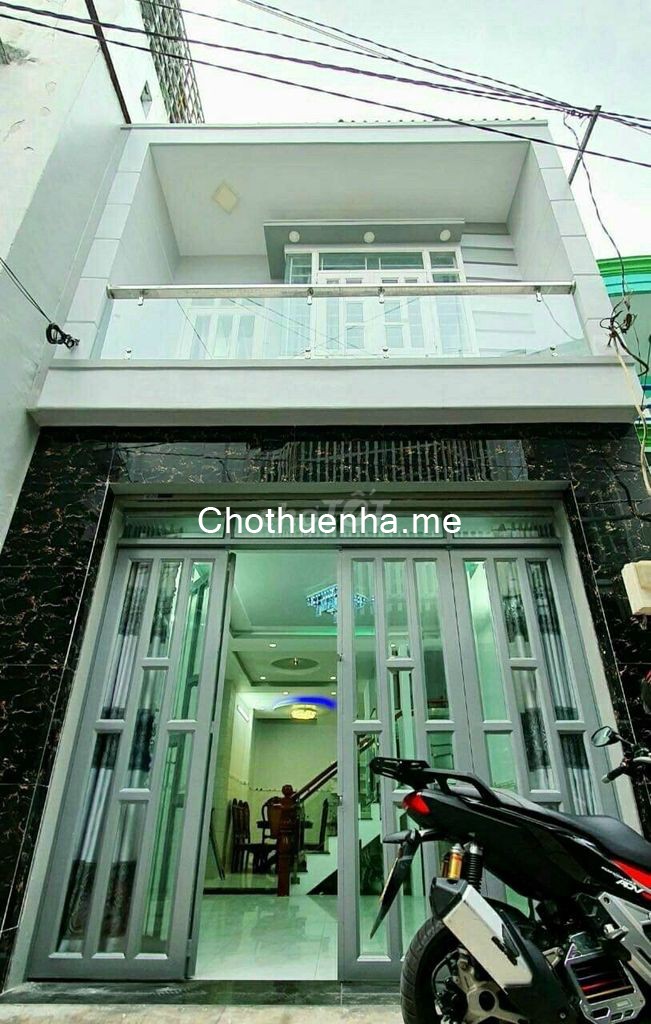Phạm Văn Chiêu, Quận Gò Vấp dtsd 52m2, 1 trệt, 1 lầu, chưa nội thất, giá 8 triệu/tháng