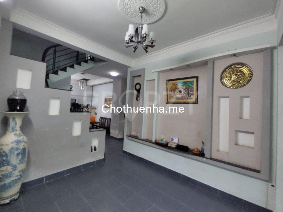 Cho thuê nhà nguyên căn ngang 5m 4 phòng ngủ đường Điện Biên Phủ Bình Thạnh.