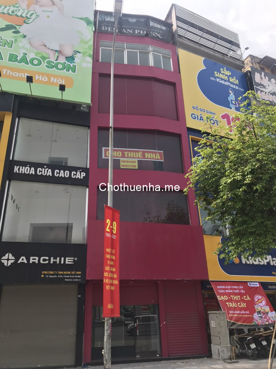 Cho thuê mặt bằng nguyên căn kinh doanh số 24 đường Nguyễn Xiển