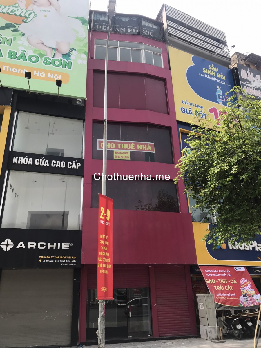 Cho thuê mặt bằng nguyên căn kinh doanh số 24 đường Nguyễn Xiển