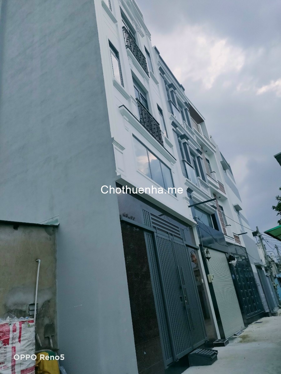 Nhà mới xây Dương Quảng Hàm P5 Gò Vấp 5pn 5wc.