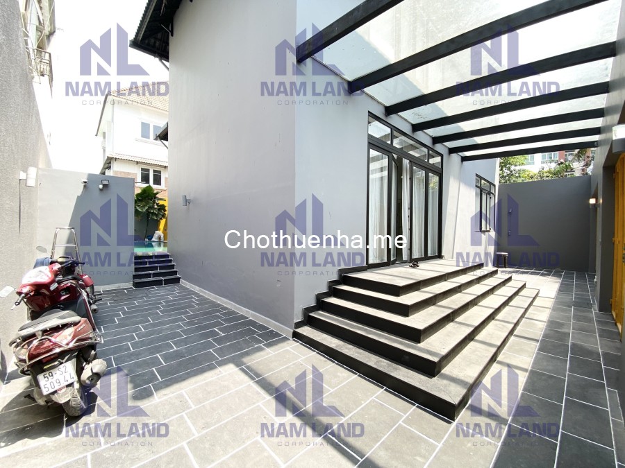 Cho thuê biệt thự phong cách hiện đại tại Nguyễn Văn Hưởng Thảo Điền Quận 2