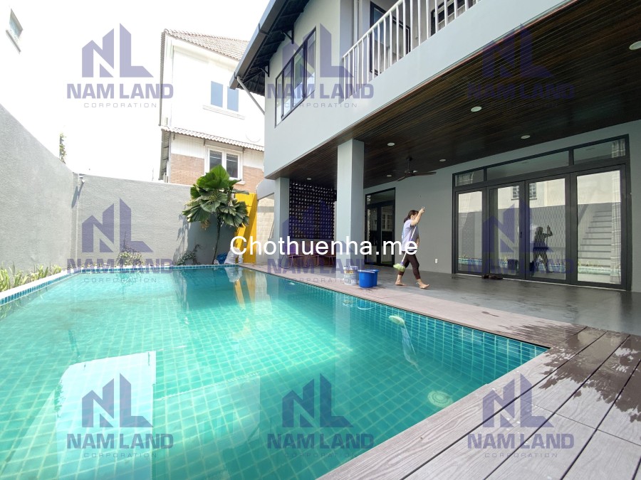 Cho thuê biệt thự phong cách hiện đại tại Nguyễn Văn Hưởng Thảo Điền Quận 2