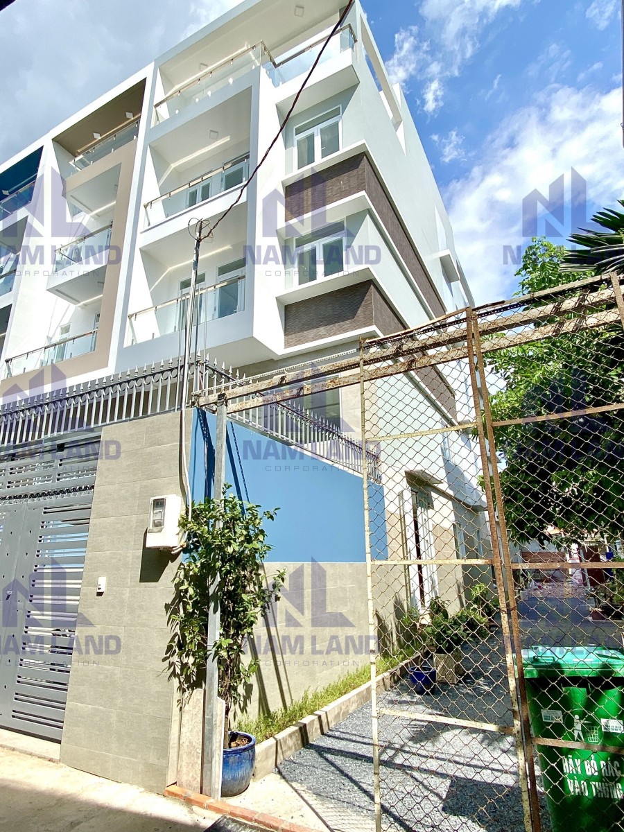 Cho thuê nhà mới xây căn góc 2 mặt tiền có thang máy dtsd 411m2 để ở văn phòng, Thảo Điền Quận 2
