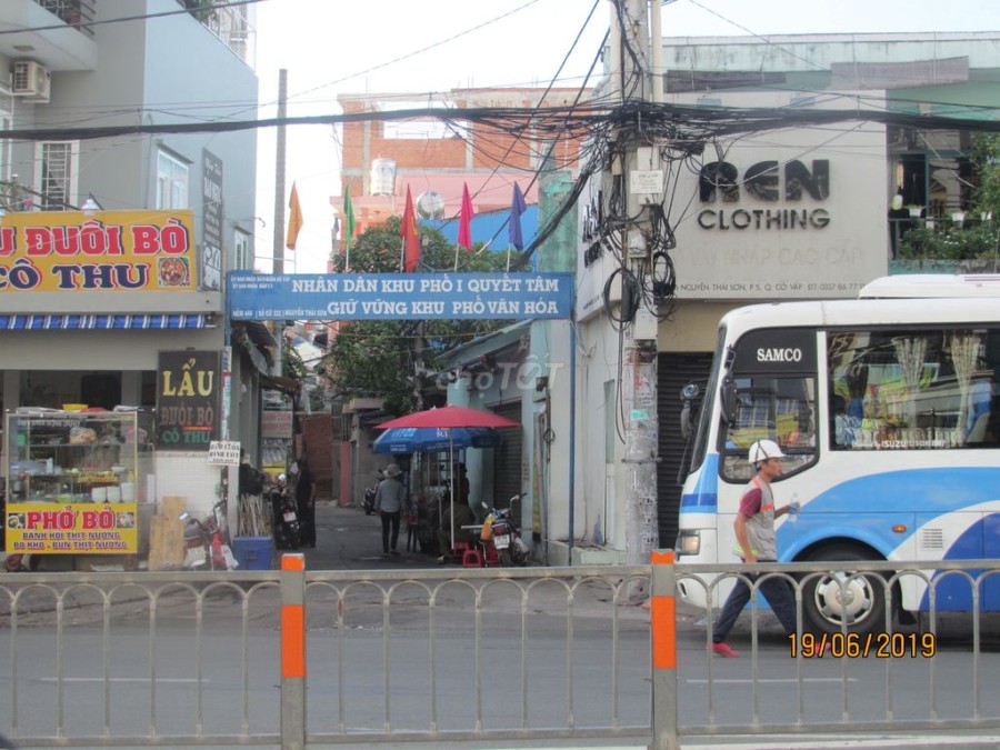 Đường Nguyễn Thái Sơn, Gò Vấp cần cho thuê nhà rộng 78m2, giá 8.7 triệu/tháng