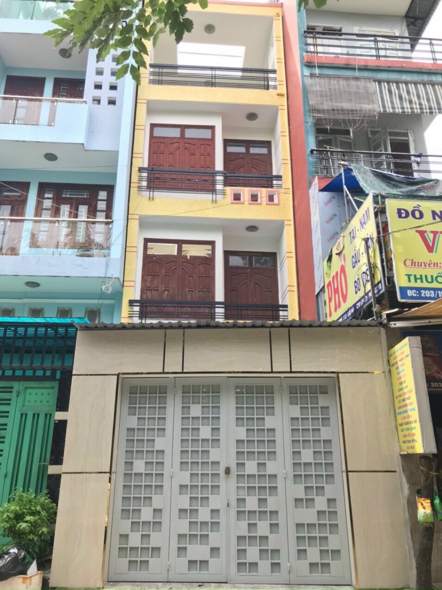 Cho thuê nhà nguyên căn 3 lầu diện tích 72m2 5pn tại Huỳnh Văn Nghệ P12 Q Gò Vấp