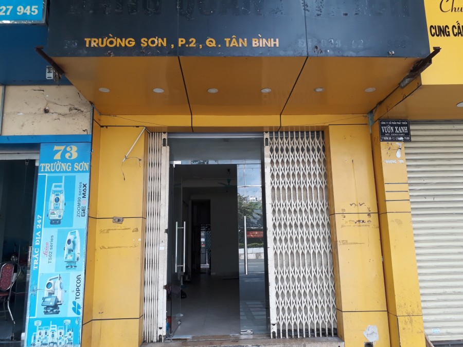 Chính chủ cho thuê nhà 2 mặt tiền 75 Trường Sơn P2 Q Tân Bình