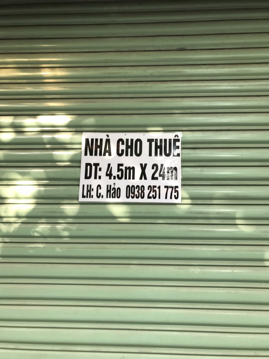 Nhà cho thuê tại số 6 khu ADC Đường B, phường Phú Thạnh, quận Tân Phú.