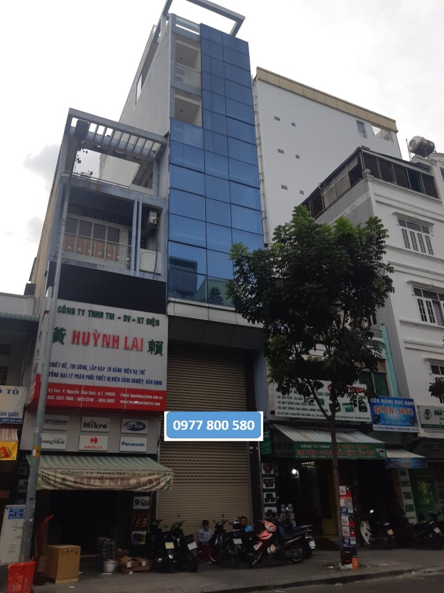 Nguyễn Thái Bình Quận 1 cho thuê toà nhà văn phòng Vip có hầm 7 tầng, thang máy, chỉ 80 triệu/tháng