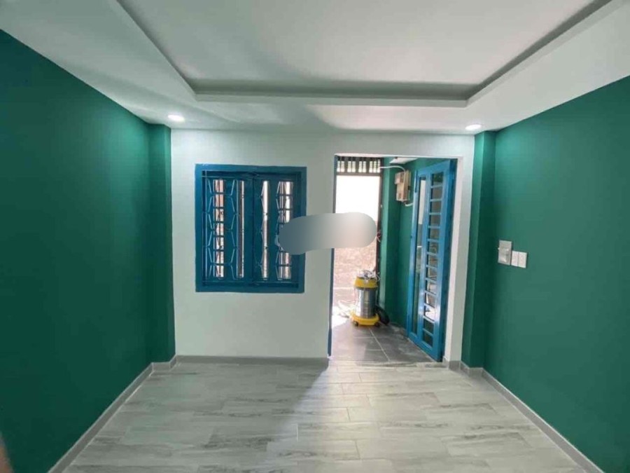 Nhà mới Đường Nguyễn Duy Dương, Trệt 1 Lầu, 2PN 2WC, DT 3.5 x 12m, Giá 12 Triệu