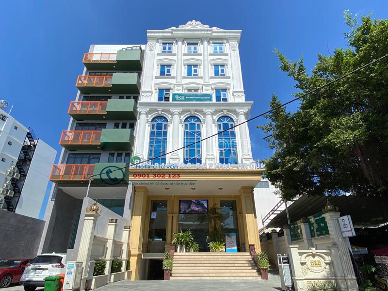 Cho thuê Building 7 tầng sàn trống suốt Xuân thủy Thảo Điền Quận 2