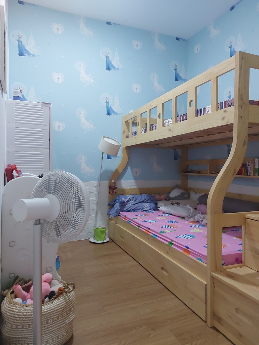 Nhà thuê 6x10 nội thất cơ bản có sân xịn xịn hẻm xe hơi