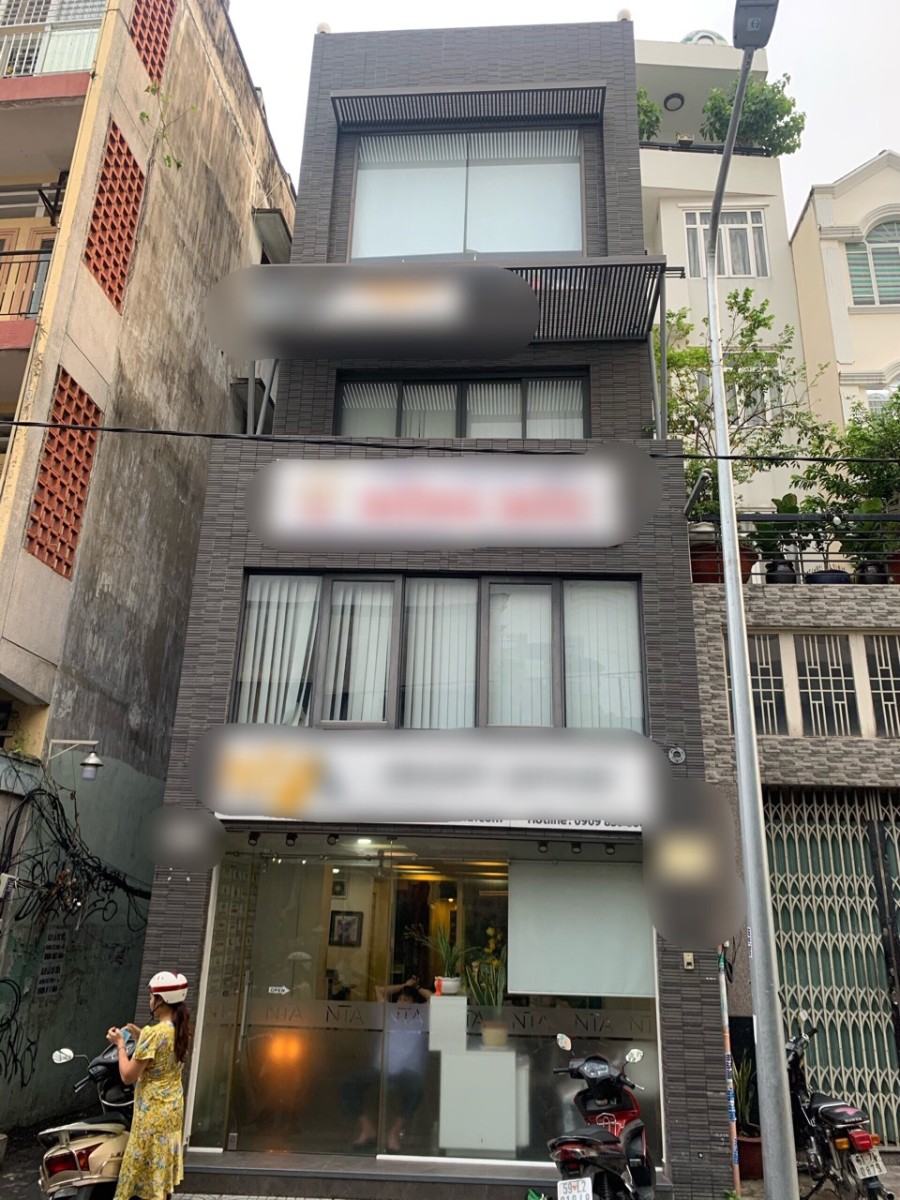 Cho thuê nhà đường Lương Hữu Khánh Q1, 4,5x16m, 4 lầu có thang máy - 60tr/th