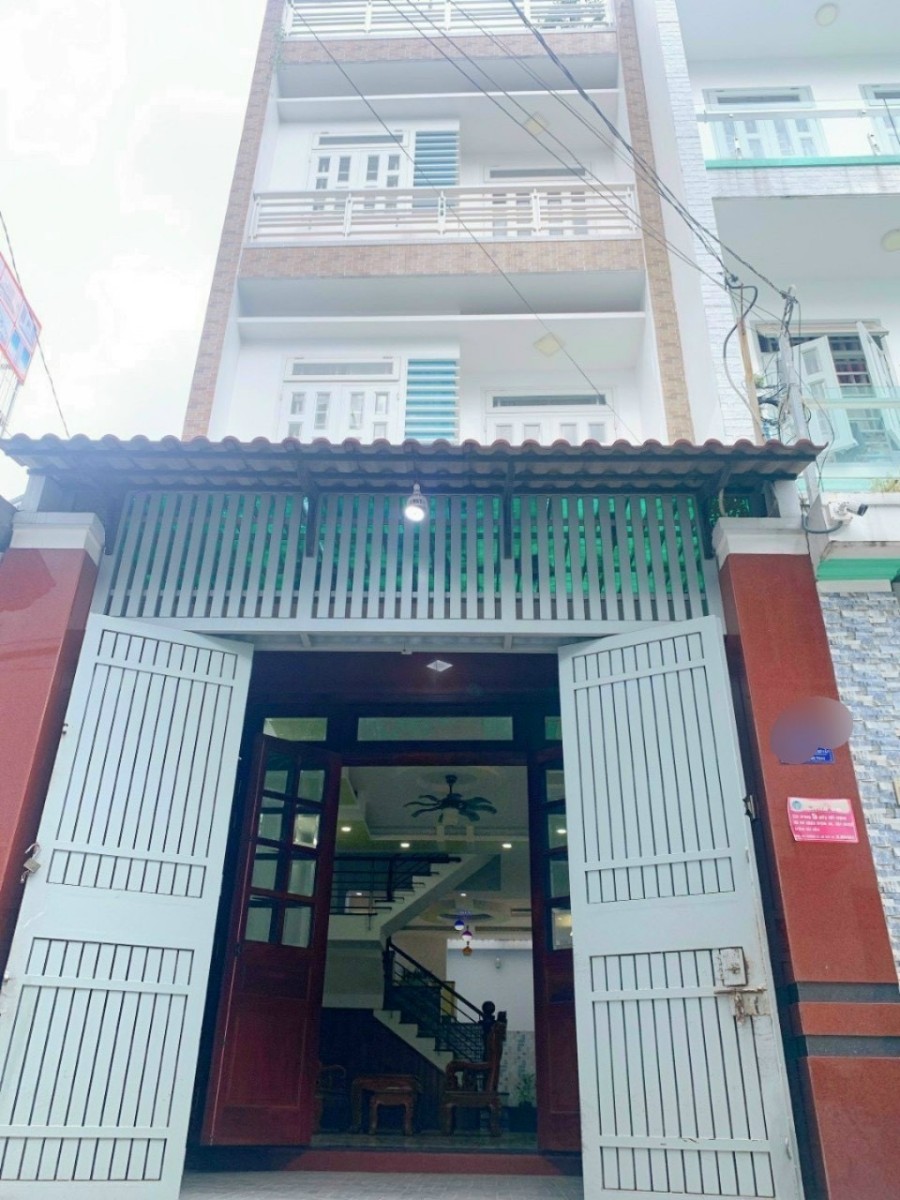 Nhà cho thuê nhà 4PN 1/Tân Sơn P.12, Gò Vấp (4.3x17)