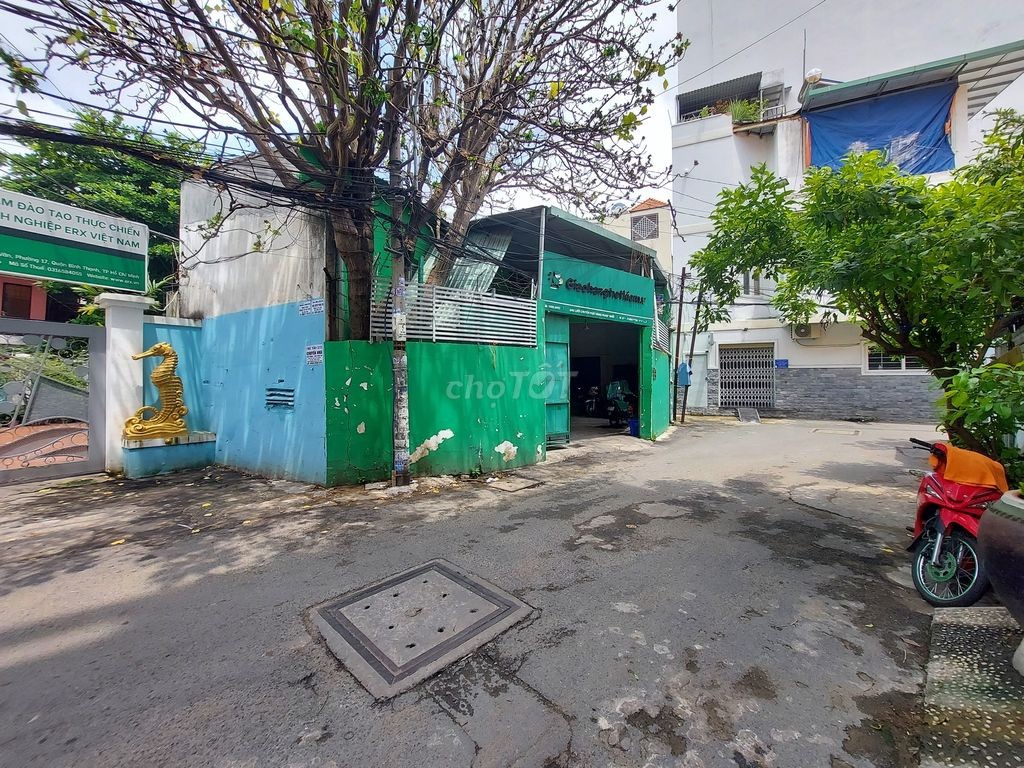 Cho thuê nhà nguyên căn làm mặt bằng + kho + văn phòng Nguyễn Cửu Vân, p17, Bình Thạnh.