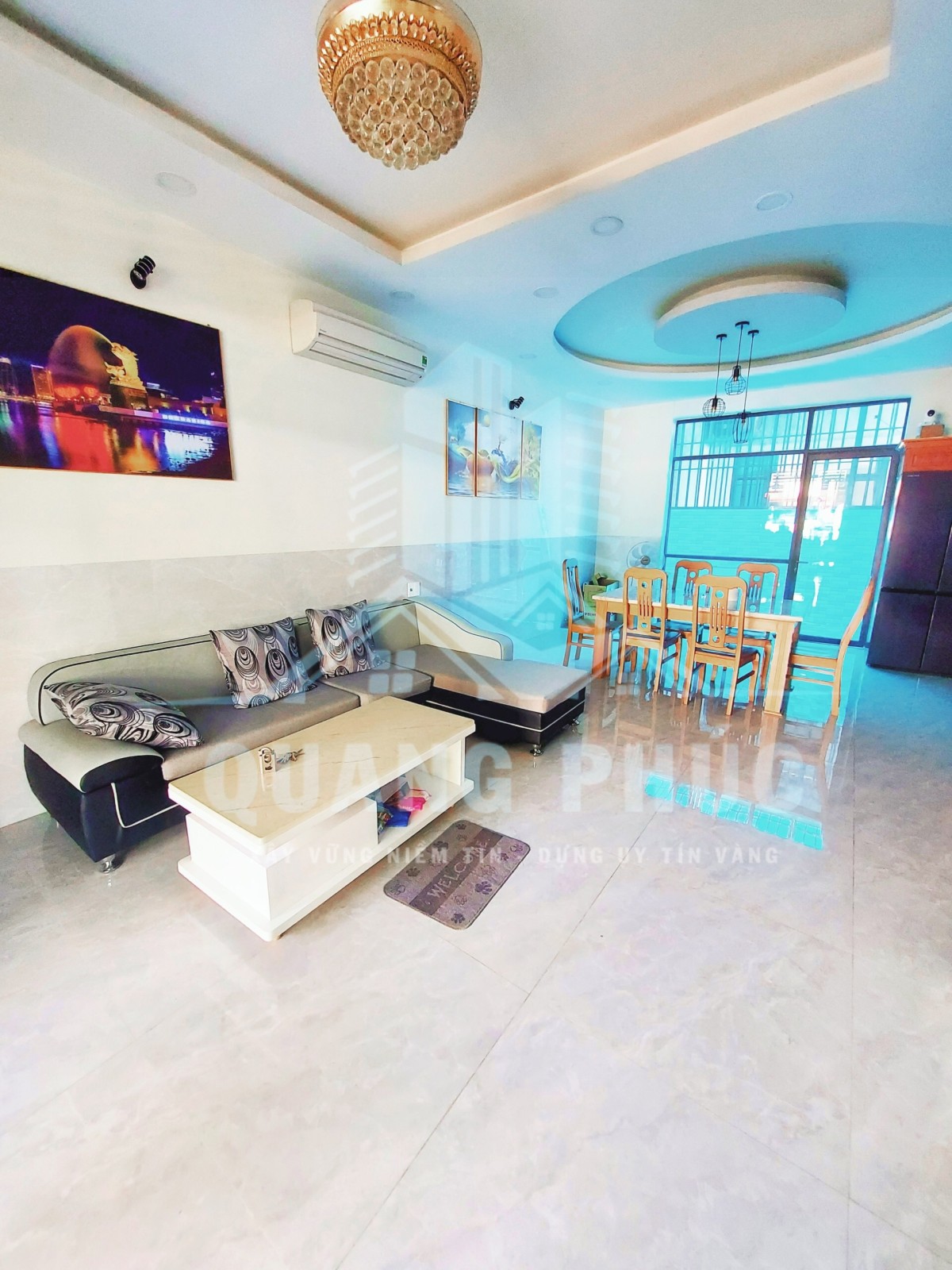 Cho thuê nguyên căn biệt thự tại Phú An City có nội thất giá 90 Triệu/Tháng