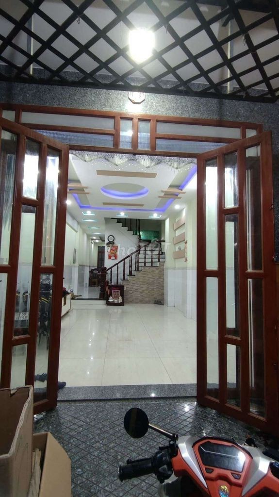 Nhà mới 1 trệt 2 lầu p.Tân Hưng Thuận, quận 12 cần cho thuê giá 12tr/th