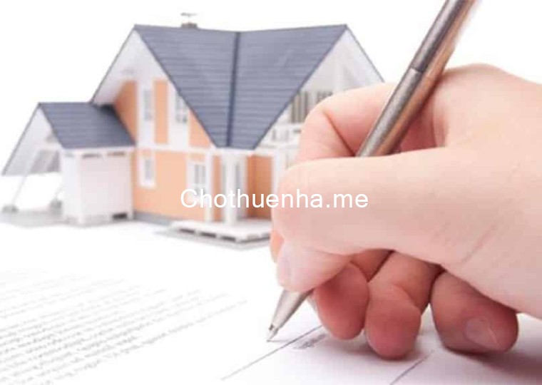 Chỉ ký hợp đồng thuê nhà với chính chủ